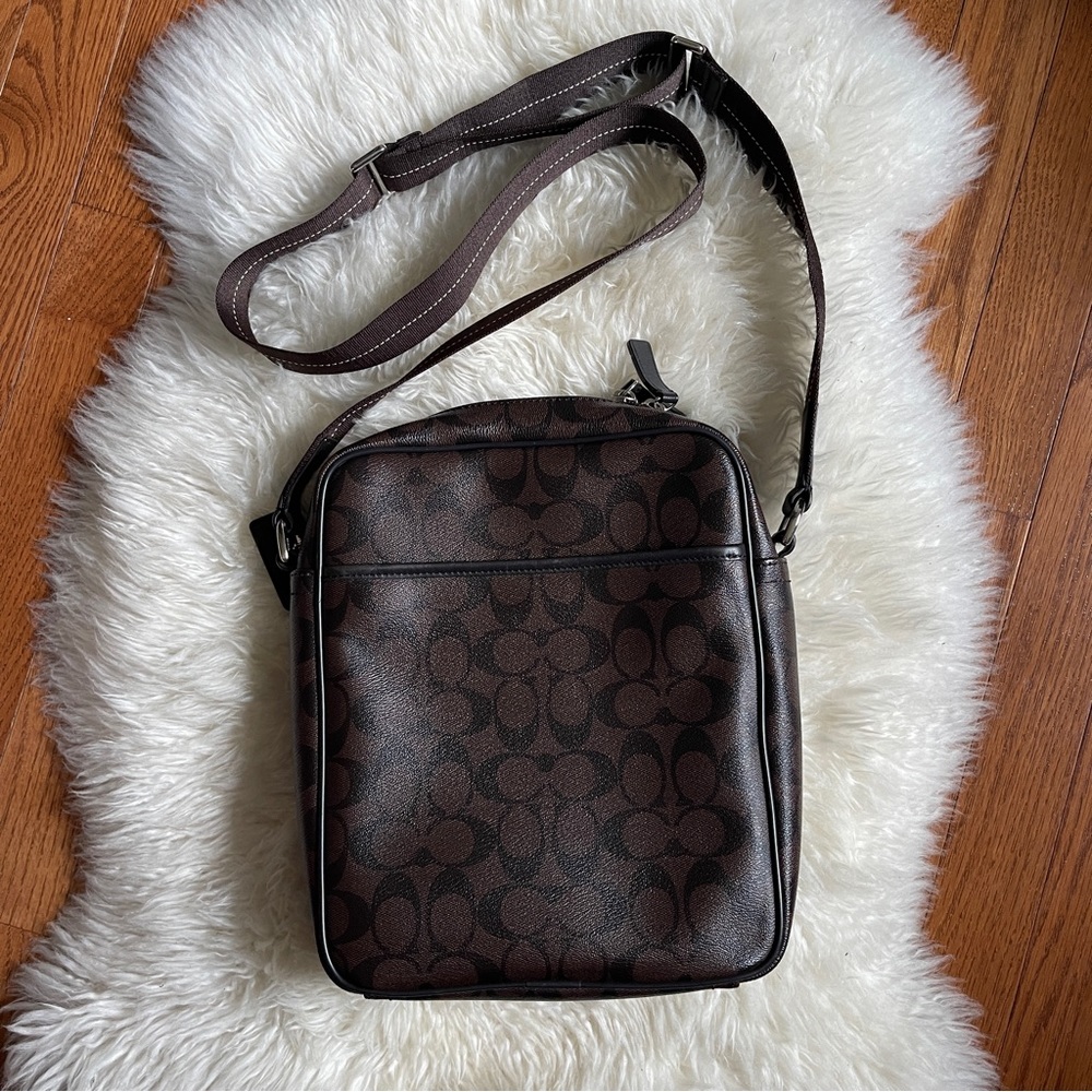 Coach Heritage Mens Flight Crossbody - Picture 2 of 2